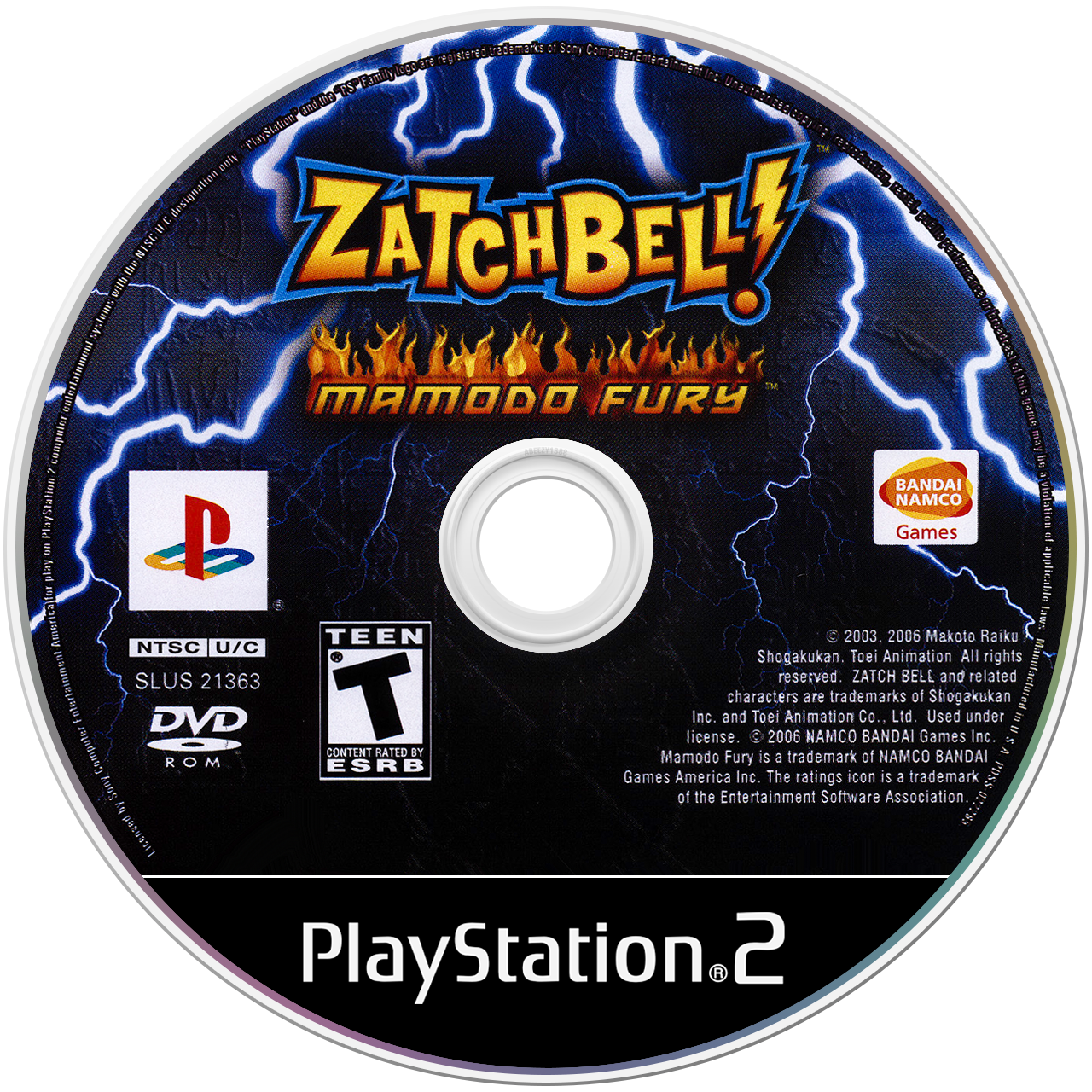 Zatch Bell Mamodo Fury media 5 for Playstation 2